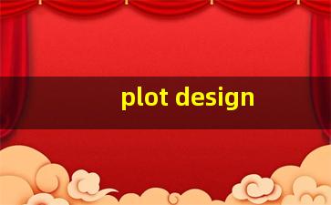 plot design